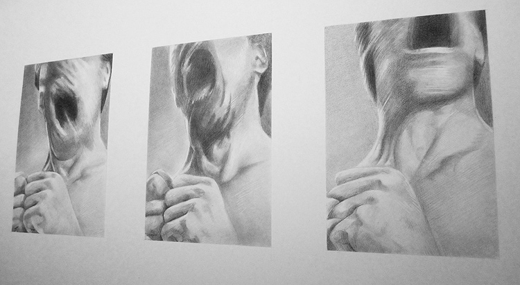 Blurr, graphite animation, 24 stills