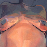 Symmetry - Large format Nude oil painting by Scott Hutchison