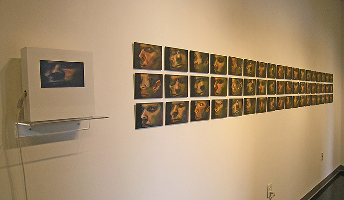 Overlap Installation view