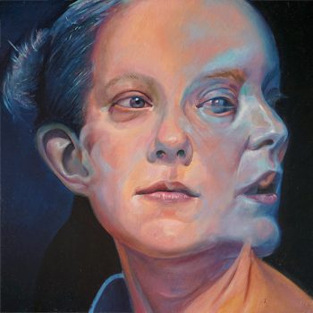 A Glimpse by Scott Hutchison - Oil on Linen Finished