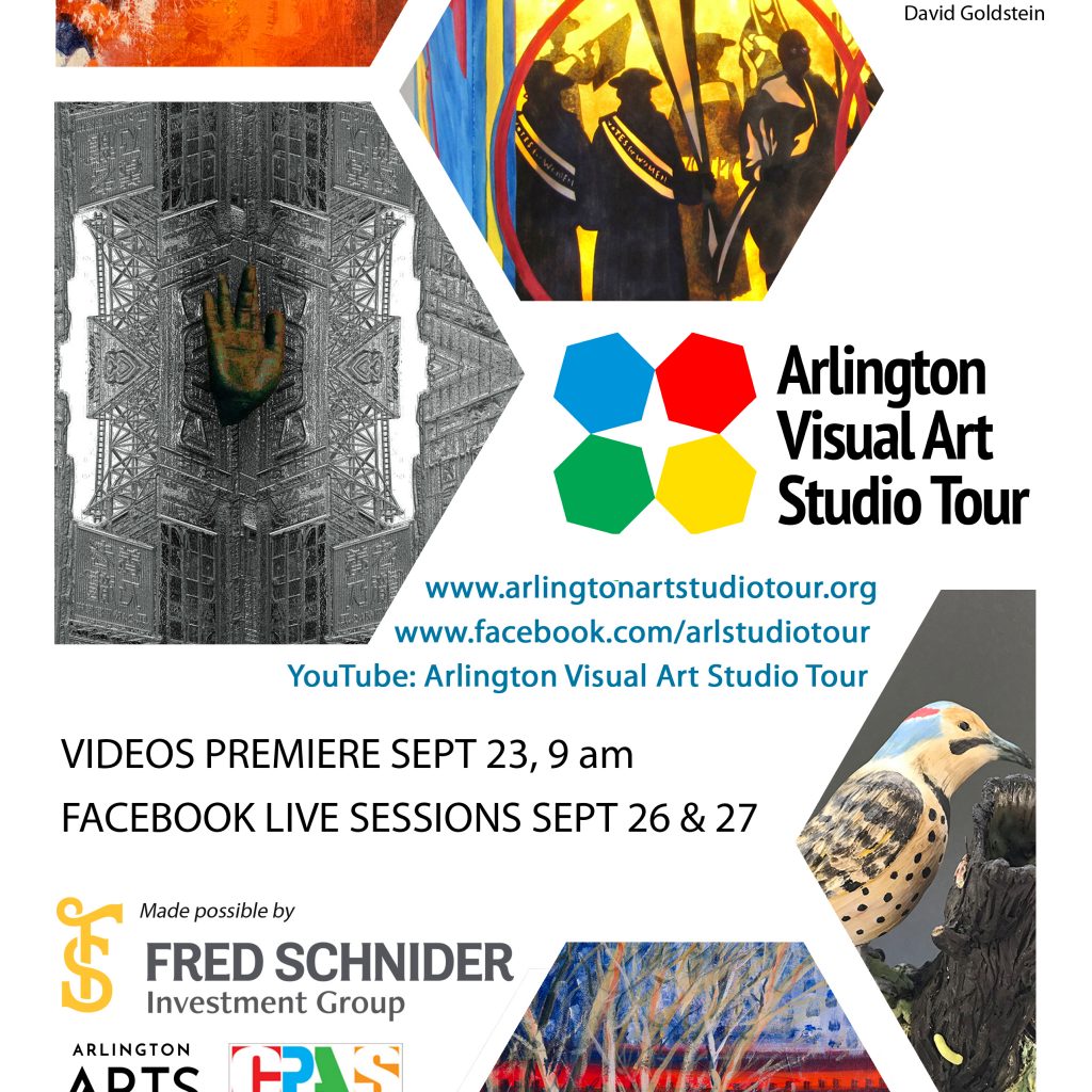 Date and time of the Arlington Visual Art Studio Tour For 2020